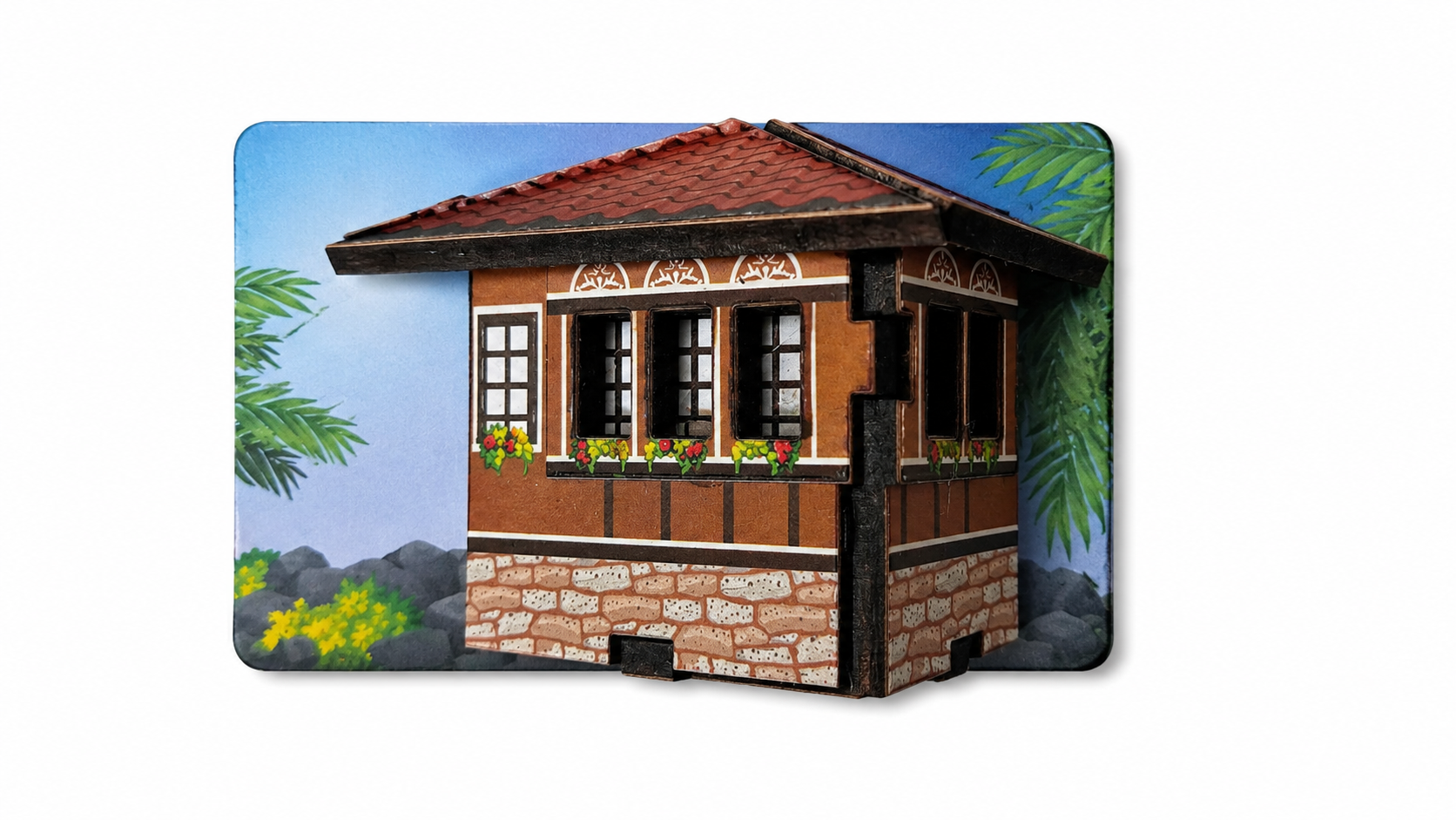 3D магнит Възрожденска къща